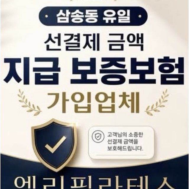 삼송동 유일 선결제 금액 지급 보증보험 가입업체